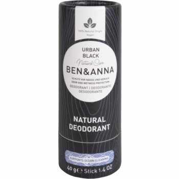 BEN&ANNA Natural Deodorant Urban Black deodorant stick