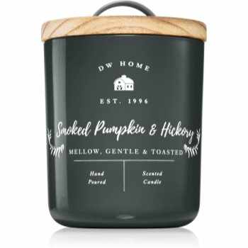 DW Home Farmhouse Smoked Pumpkin & Hickory lumânare parfumată