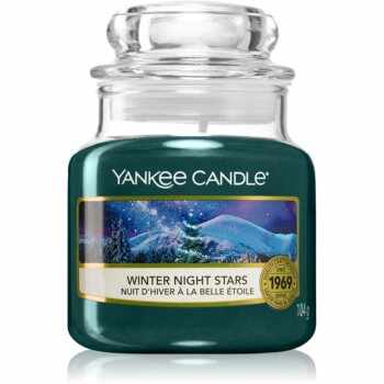 Yankee Candle Winter Night Stars lumânare parfumată