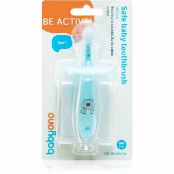 BabyOno Safe Baby Toothbrush perie de dinti pentru copii