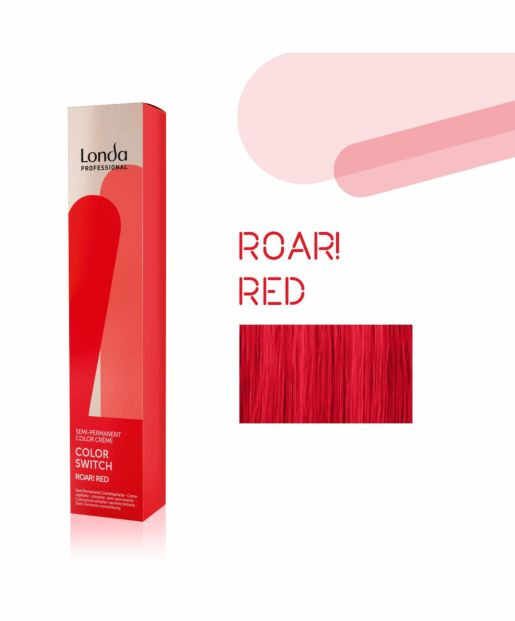 Londa Professional Vopsea demipermanenta pentru colorare directa Color Switch Roar! Red 80ml