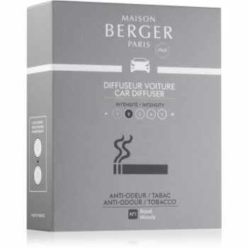 Maison Berger Paris Car Anti Odour Tobacco parfum pentru masina Refil (Woody)