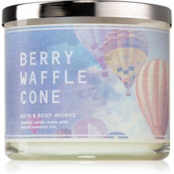 Bath & Body Works Berry Waffle Cone lumânare parfumată I.