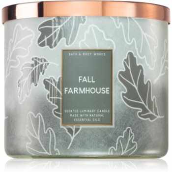 Bath & Body Works Fall Farmhouse lumânare parfumată I.