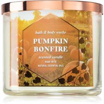 Bath & Body Works Pumpkin Bonfire lumânare parfumată