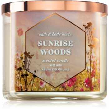 Bath & Body Works Sunrise Woods lumânare parfumată