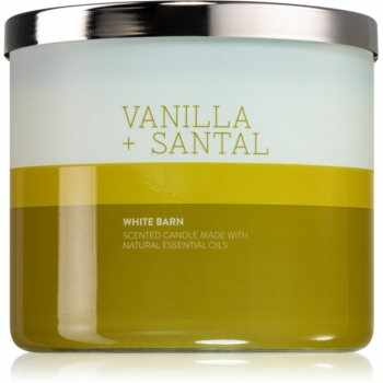 Bath & Body Works Vanilla & Santal lumânare parfumată