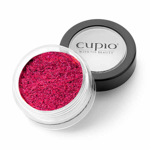 Cupio Pigment de unghii Cat Eye Purplish Red 1g