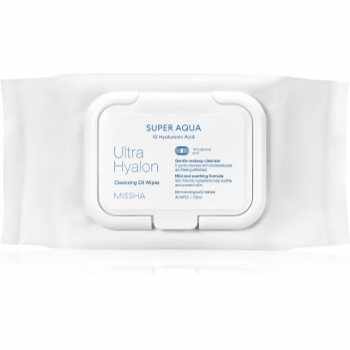 Missha Super Aqua 10 Hyaluronic Acid Servetele demachiante