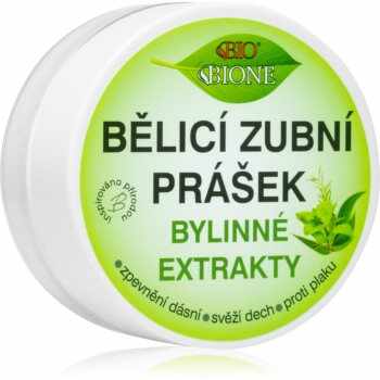 Bione Cosmetics Dentamint Herbal Extracts pudra pentru albirea dintilor