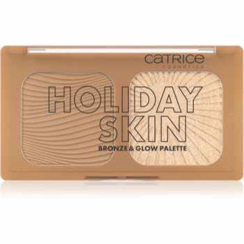 Catrice Holiday Skin paleta bronzare si stralucire