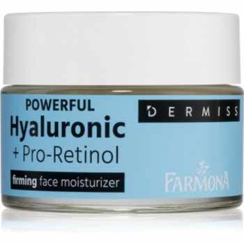 Farmona Dermiss Powerful Hyaluronic + Pro-Retinol crema de fata cu efect de fermitate