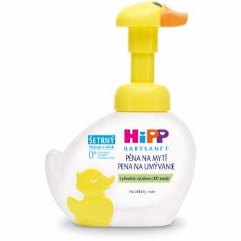 Hipp Babysanft Sensitive spuma de curatare pentru nou-nascuti si copii