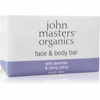 John Masters Organics Lavender & Ylang Ylang sapun hidratant pentru fata si corp