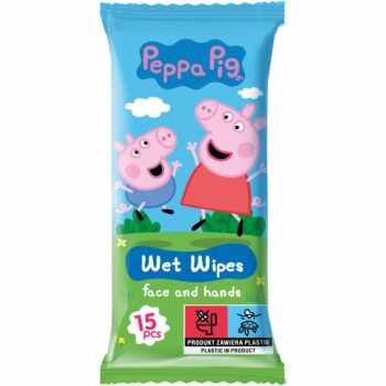 Peppa Pig Wet Wipes Șervețele umede pentru copii