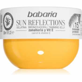 Babaria Tanning Jelly Sun Reflections gel protector SPF 15