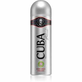 Cuba Black deodorant spray pentru bărbați