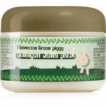 Elizavecca Green Piggy Collagen Jella Pack mască de colagen, cu efect de fermitate pentru regenerare intensiva si fermitate
