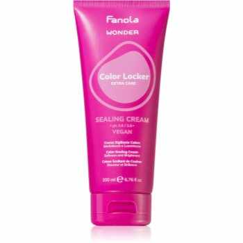 Fanola Wonder Color Locker Extra Care Sealing Cream cremă pentru netezirea părului pentru păr vopsit