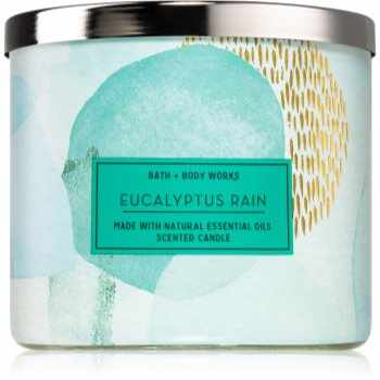 Bath & Body Works Eucalyptus Rain lumanare III.