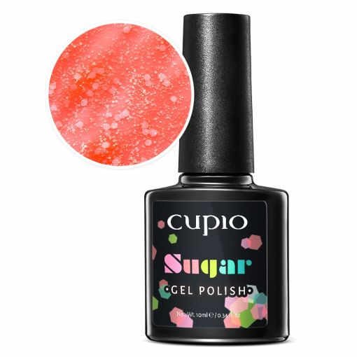 Cupio Oja semipermanenta Sugar Collection - Sweet Coral 10ml
