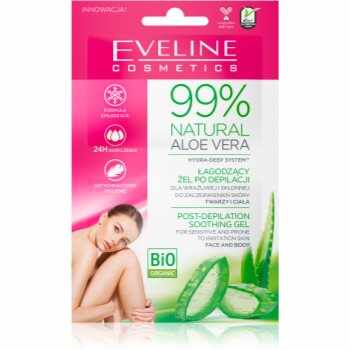 Eveline Cosmetics 99% Natural Aloe Vera gel calmant dupa epilare