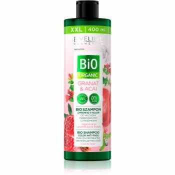 Eveline Cosmetics Bio Organic Granat & Acai sampon pentru regenerare pentru par vopsit sau suvitat