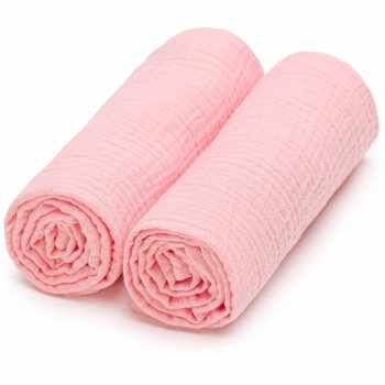 T-TOMI Muslin Diapers Pink scutece textile