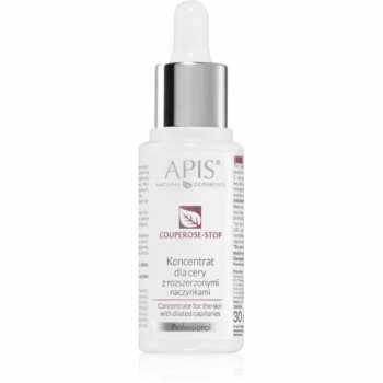 Apis Natural Cosmetics Couperose-Stop produs concentrat pentru ingrijire pentru piele sensibila cu tendinte de inrosire