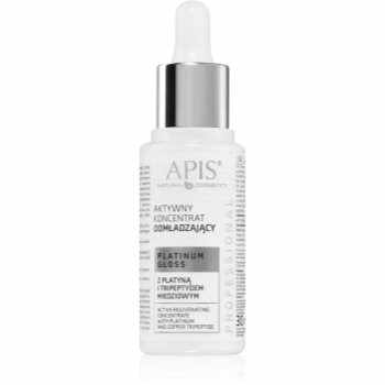Apis Natural Cosmetics Platinum Gloss tratament concentrat de intinerire pentru fermitatea pielii