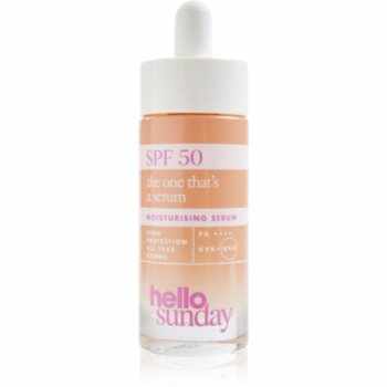 hello sunday the one that´s a serum ser protector SPF 50