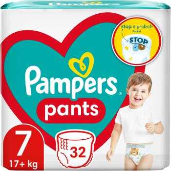 Pampers Active Baby Pants Size 7 scutece de unică folosință tip chiloțel