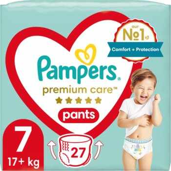 Pampers Premium Care Pants Size 7 scutece de unică folosință tip chiloțel