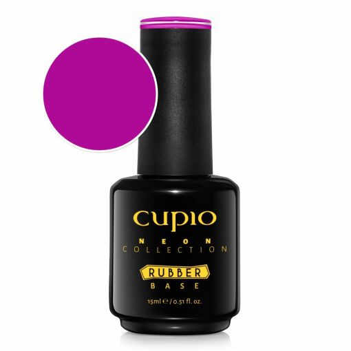 Cupio Rubber Base Neon Collection - Blueberry Ice Cream 15ml