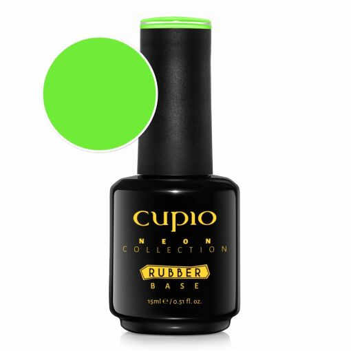 Cupio Rubber Base Neon Collection - Frozen Mojito 15ml