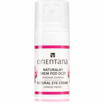 Orientana Chinese Peony Natural Eye Cream crema de ochi regeneratoare