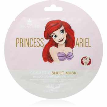 Mad Beauty Disney Princess Ariel mască textilă hidratantă cu efect calmant