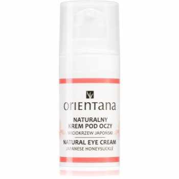 Orientana Japanese Honeysuckle Natural Eye Cream crema anti rid pentru ochi