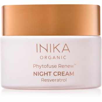 INIKA Organic Phytofuse Renew Crema de noapte anti-oxidanta cu probiotice