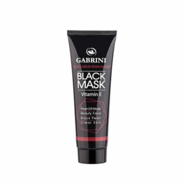Masca neagra pentru puncte negre Gabrini cu Vitamina E, Black Mask, 80 ml