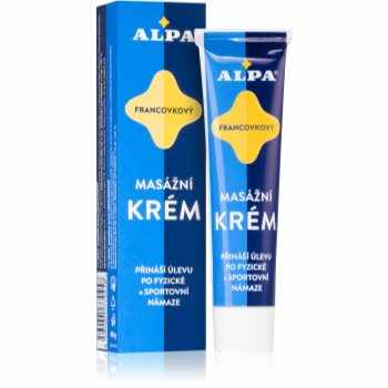 Alpa Massaging cream france crema pentru masaj muschii si articulatiile