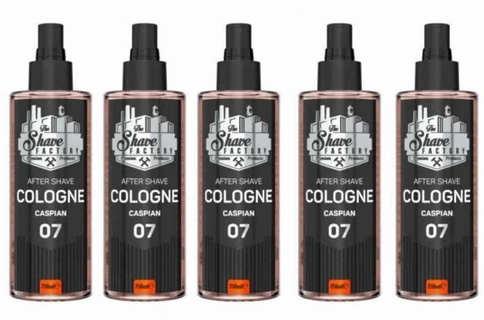 The Shave Factory Pachet 4+1 Colonie after shave nr.07 250ml