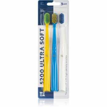 WOOM Toothbrush 5200 Ultra Soft periuțe de dinți