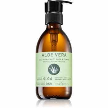 FARIBOLES Green Aloe Vera Slow gel hidratant pentru maini si corp
