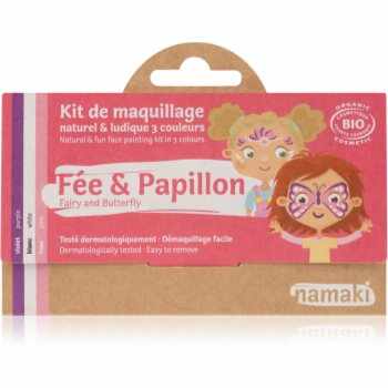 Namaki Color Face Painting Kit Fairy & Butterfly set pentru copii