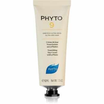 Phyto Phyto 9 Nourishing Day Cream with 9 Plants crema hidratanta si hranitoare pentru par uscat