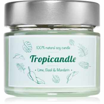 Tropicandle Lime, Basil & Mandarin lumânare parfumată