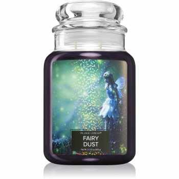 Village Candle Fairy Dust lumânare parfumată (Glass Lid)