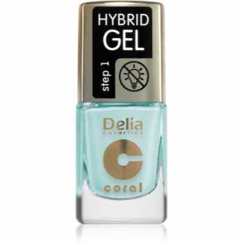 Delia Cosmetics Coral Hybrid Gel gel de unghii fara utilizarea UV sau lampa LED