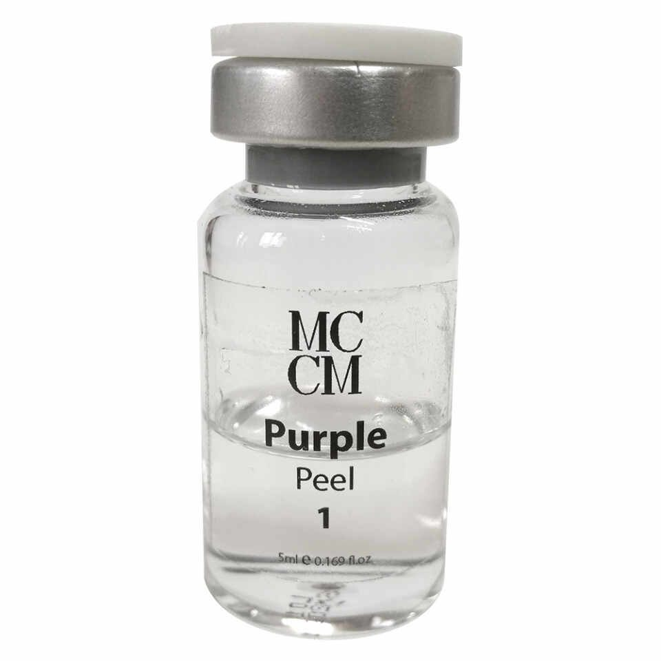 MCCM Fiola peeling cicatrizant si antirid Purple Peel 1 5ml